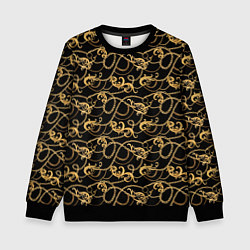 Свитшот детский Versace, цвет: 3D-черный