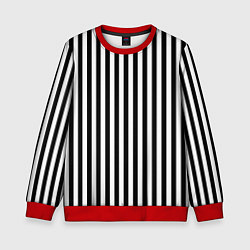Свитшот детский Пикси полосы, цвет: 3D-красный