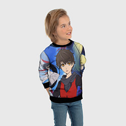 Свитшот детский БАШНЯ БОГА, цвет: 3D-черный — фото 2