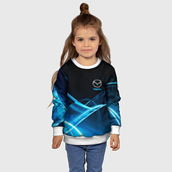 Свитшот детский MAZDA, цвет: 3D-белый — фото 2
