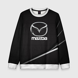 Свитшот детский MAZDA, цвет: 3D-белый
