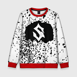 Свитшот детский SABATON, цвет: 3D-красный