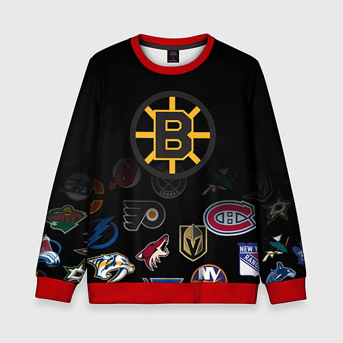 Детский свитшот NHL Boston Bruins Z / 3D-Красный – фото 1