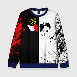 Свитшот детский Payton Moormeier спина, цвет: 3D-синий