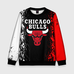 Свитшот детский CHICAGO BULLS, цвет: 3D-черный