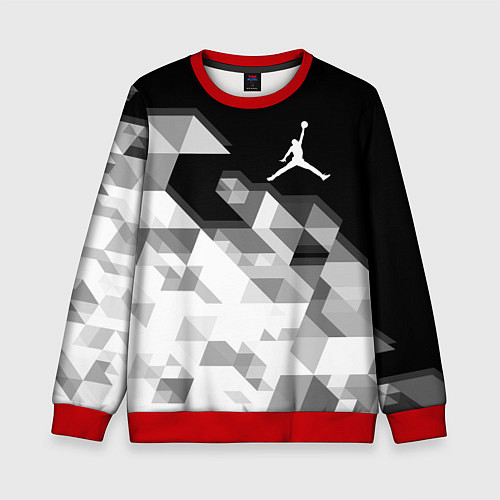 Детский свитшот MICHAEL JORDAN AIR / 3D-Красный – фото 1