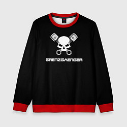 Свитшот детский Grenzgaenger, цвет: 3D-красный