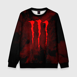 Свитшот детский MONSTER ENERGY, цвет: 3D-черный