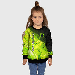 Свитшот детский MONSTER ENERGY, цвет: 3D-черный — фото 2