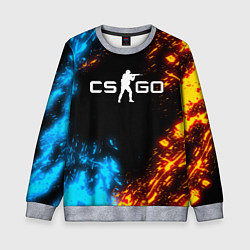 Свитшот детский CS GO, цвет: 3D-меланж
