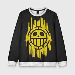 Свитшот детский Skull One Piece, цвет: 3D-белый