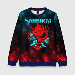 Детский свитшот CYBERPUNK 2077 SAMURAI