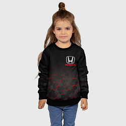 Свитшот детский HONDA, цвет: 3D-черный — фото 2