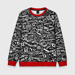Свитшот детский Top Hip Hop, цвет: 3D-красный