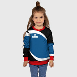 Свитшот детский Russia, цвет: 3D-красный — фото 2