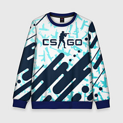 Свитшот детский CS GO КС ГО, цвет: 3D-синий