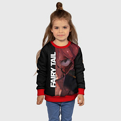 Свитшот детский FAIRY TAIL ХВОСТ ФЕИ, цвет: 3D-красный — фото 2