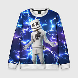 Свитшот детский FORTNITE x MARSHMELLO, цвет: 3D-белый