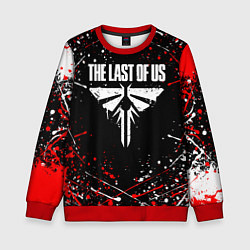 Свитшот детский The last of us part 2 tlou2, цвет: 3D-красный