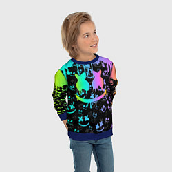 Свитшот детский MARSHMELLO, цвет: 3D-синий — фото 2