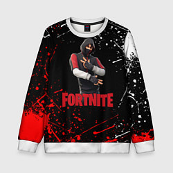 Свитшот детский FORTNITE x IKONIK, цвет: 3D-белый