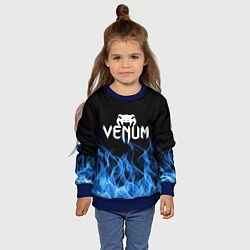 Свитшот детский VENUM, цвет: 3D-синий — фото 2