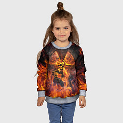 Свитшот детский S T A L K E R 2, цвет: 3D-меланж — фото 2