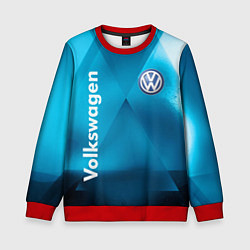 Свитшот детский VOLKSWAGEN, цвет: 3D-красный