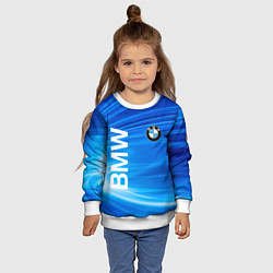 Свитшот детский BMW, цвет: 3D-белый — фото 2