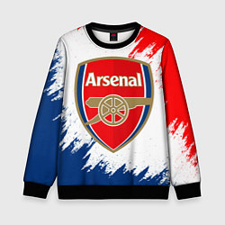 Свитшот детский ARSENAL, цвет: 3D-черный