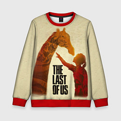 Свитшот детский The Last of Us 2, цвет: 3D-красный