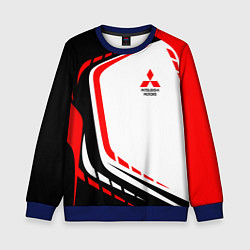 Свитшот детский Mitsubishi EVO Uniform, цвет: 3D-синий