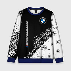 Свитшот детский BMW БМВ, цвет: 3D-синий