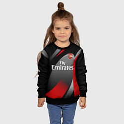 Свитшот детский ARSENAL UNIFORM, цвет: 3D-черный — фото 2