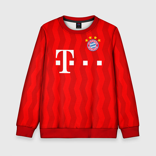 Детский свитшот FC Bayern Munchen / 3D-Красный – фото 1