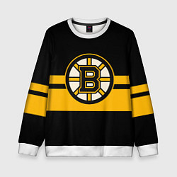 Свитшот детский BOSTON BRUINS NHL, цвет: 3D-белый