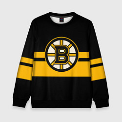 Свитшот детский BOSTON BRUINS NHL, цвет: 3D-черный