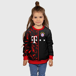 Свитшот детский FC Bayern Munchen Форма, цвет: 3D-красный — фото 2