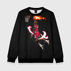 Свитшот детский MICHAEL JORDAN, цвет: 3D-черный