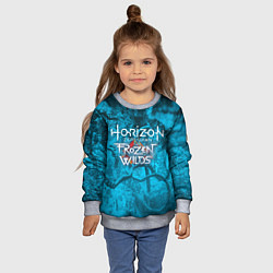 Свитшот детский Horizon Zero Dawn, цвет: 3D-меланж — фото 2