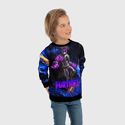 Свитшот детский Фортнайт Fortnite, цвет: 3D-черный — фото 2