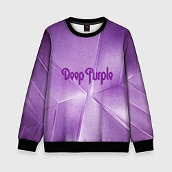 Свитшот детский Deep Purple, цвет: 3D-черный