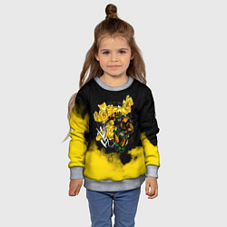 Свитшот детский JoJo Bizarre Adventure, цвет: 3D-меланж — фото 2