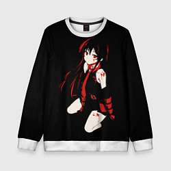 Свитшот детский Убийца Акаме, цвет: 3D-белый