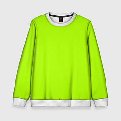 Свитшот детский ACID, цвет: 3D-белый