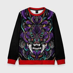 Свитшот детский Царь Зверей, цвет: 3D-красный