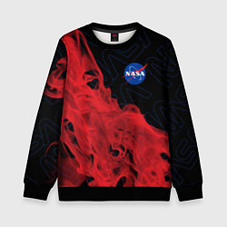 Свитшот детский NASA НАСА, цвет: 3D-черный