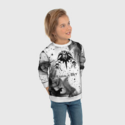 Свитшот детский КОРОЛЬ И ШУТ, цвет: 3D-белый — фото 2