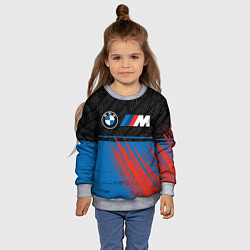 Свитшот детский BMW БМВ, цвет: 3D-меланж — фото 2