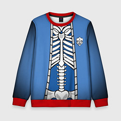 Свитшот детский КУРТКА САНСА SANS, цвет: 3D-красный